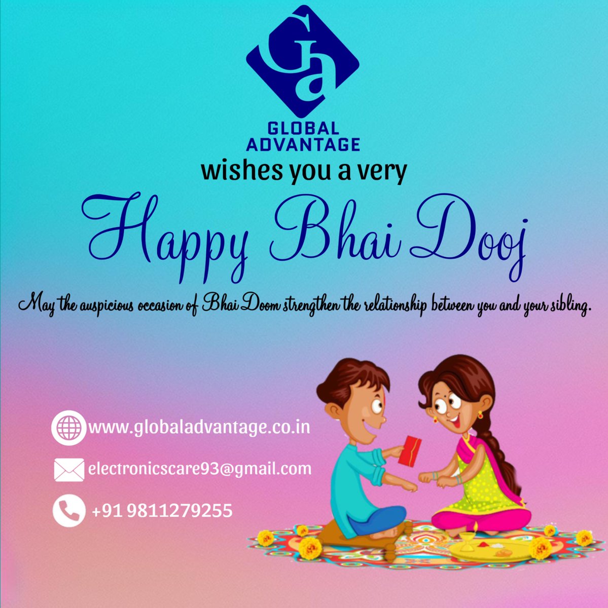 Globaladvantag0's tweet image. Wishing all of you a blessed Bhai Dooj filled with happiness and love.
Contact us for more info:  
Call: +91 9811279255  
Email: electronicscare93@gmail.com
 Website: globaladvantage.co.in

 #cinemalighting #digitalprojector #ledlights #newlights #cinematography #happybhaidooj