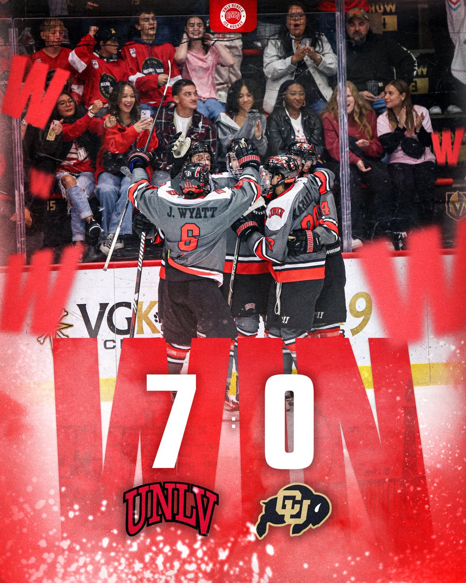 UNLVRebelHockey's tweet photo. LUCKY #7 #buffaloooo https://t.co/1ynzzbWcnk