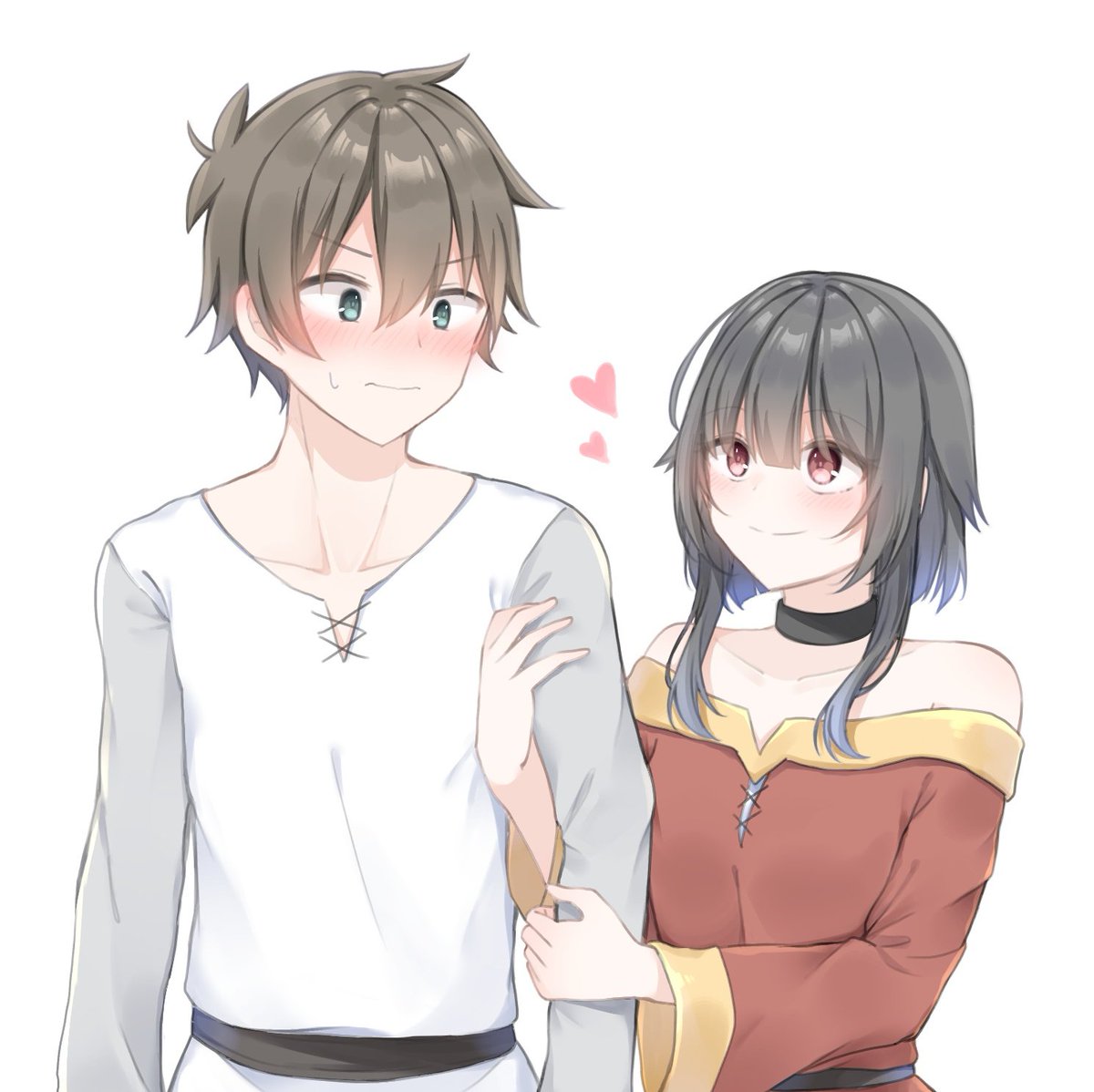 Daily_Kazumin's tweet photo. Fanart del día: tomada del brazo 💕 https://t.co/VNZmNQ6A9P