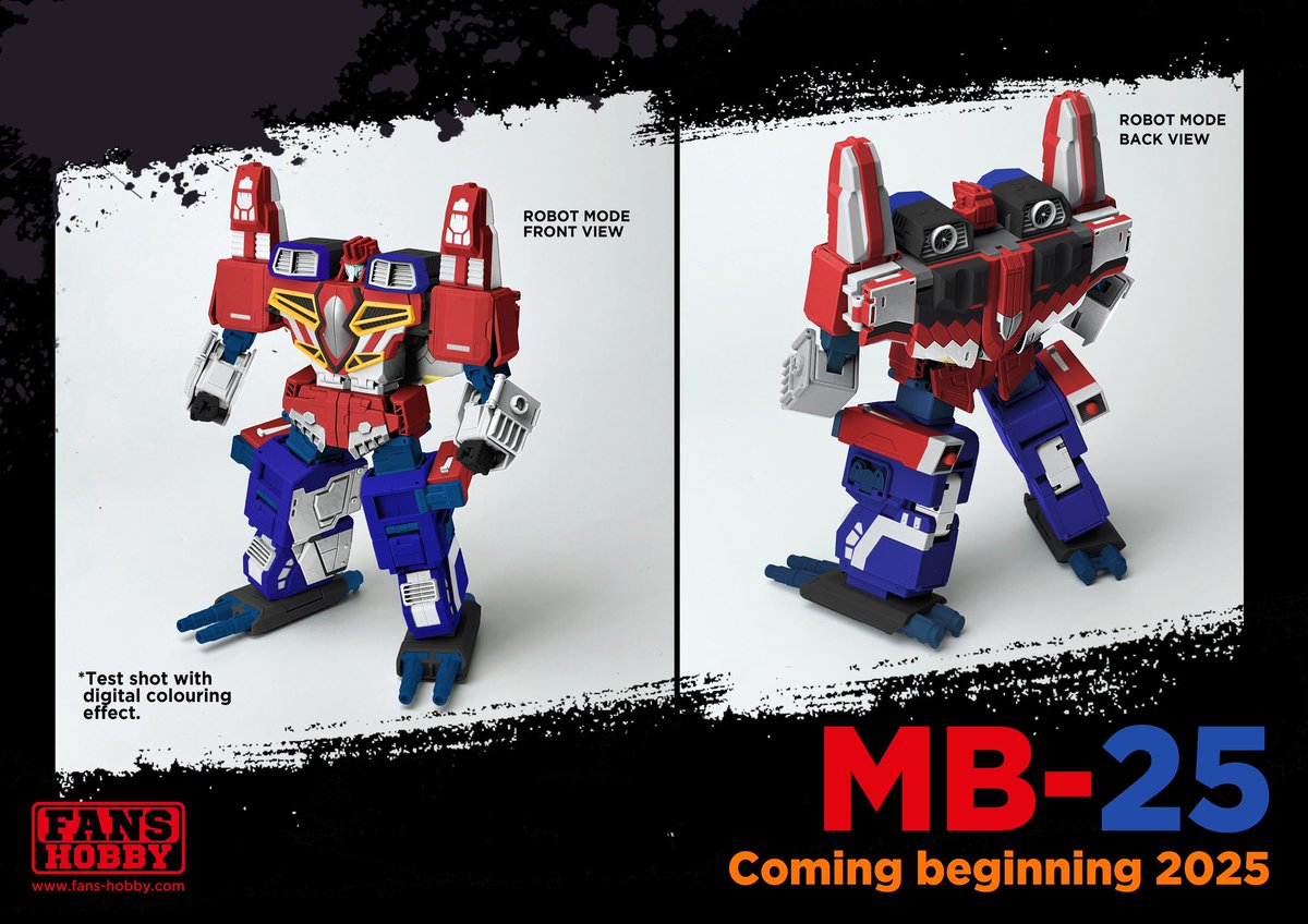 fans_hobby's tweet image. Check out the slide show (Part 3 of 3) images shown at @tfconofficial Baltimore 2024 Third party panel, enjoy!! 

Items included:
1. MB-18A OBSIDIAN COMMANDER
2. MB-29 THE BLASTER TEAM
3. MB-25 Test shot with digital colouring effect

#fanshobby #tfcon #tfconbaltimore