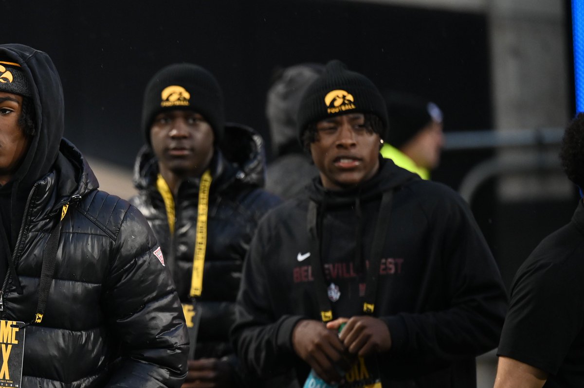 Blair Sanderson (@blairasanderson) on Twitter photo Belleville West teammates Michale Sutton, DaShaun Gage, and Nick Hankins at Kinnick Stadium tonight bit.ly/40qT1pN <a href="/nickhankins113/">Nick Hankins Jr</a> Belleville West teammates Michale Sutton, DaShaun Gage, and Nick Hankins at Kinnick Stadium tonight bit.ly/40qT1pN <a href="/nickhankins113/">Nick Hankins Jr</a>