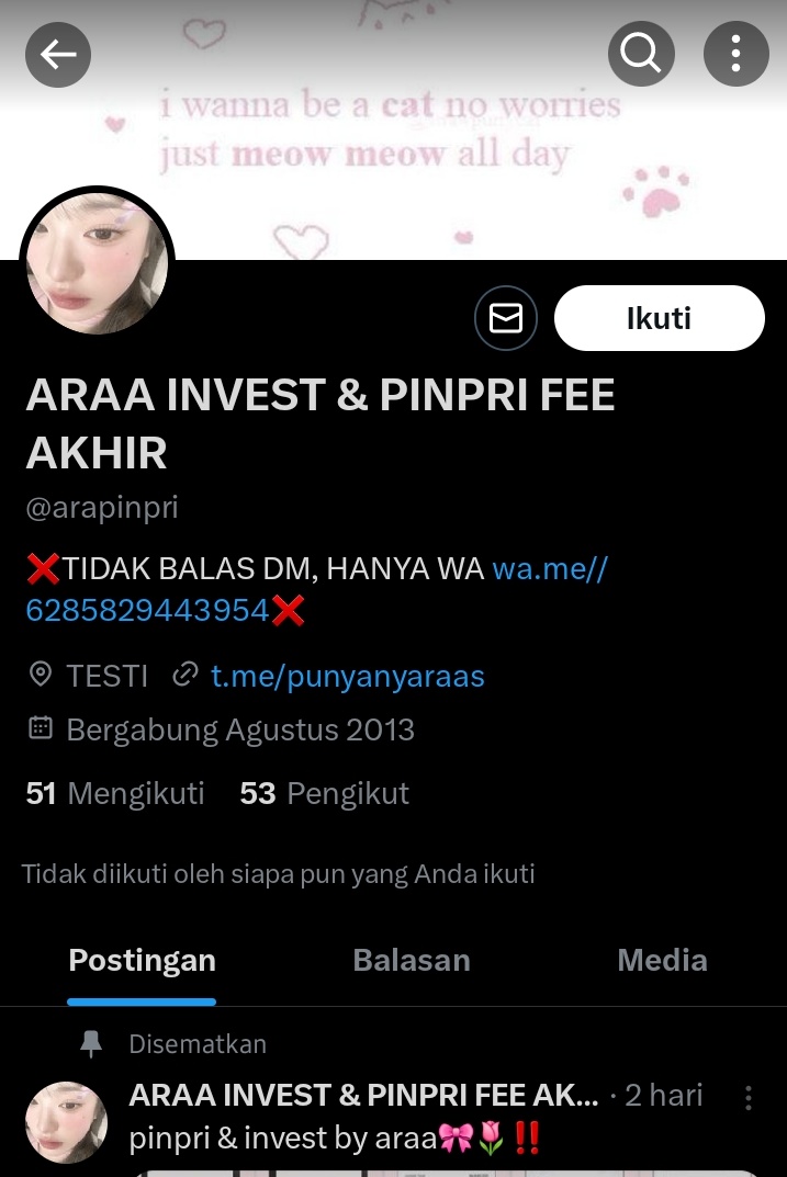vaafyzctz's tweet photo. @JualanNala sorry kak, tapi data si alsabila ini dicuri sama si @arapinpri buat nipu invest, dia pake datanya buat jaminan invest dia https://t.co/13LZKqsVJ8