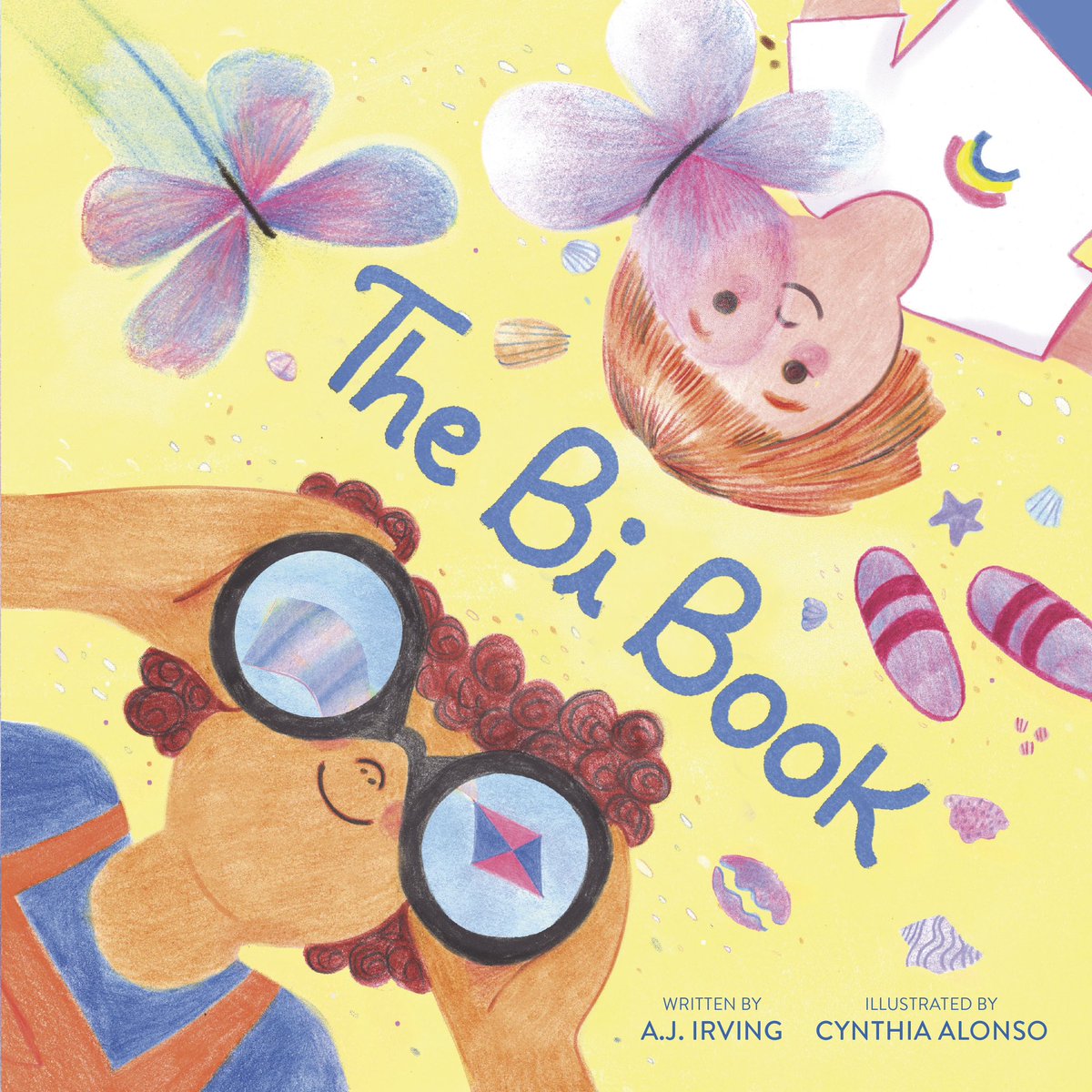 We have the first ever picture book that focuses on the B in LGBTQ! It's set to be out on May 20th next year!!