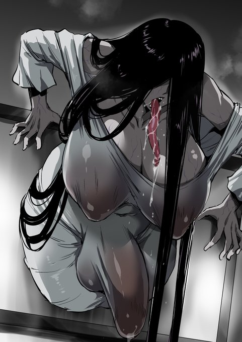 TVから出てくる貞子っぽい感じの怪異 