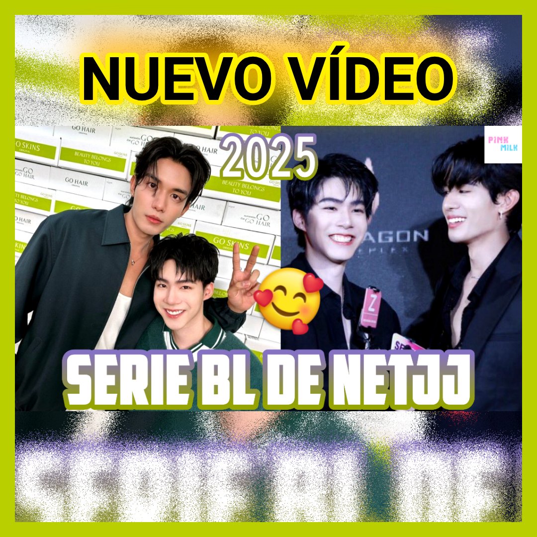 Arthit_V's tweet photo. :::Nuevo Vídeo:::
NETJJ Por fin Van A Debutar En El Mundo BL!!! 😍💖
#netjj #domunditv #mandeechannel #thenextprinceseries #thaibl #couplesbl #PinkMilk #Arthit_V #AsianBL #SeriesBL #Boyslove
Ver Vídeo Aquí 👇👇👇
https://t.co/OjHAXeggZY https://t.co/gSSnKrqEiR