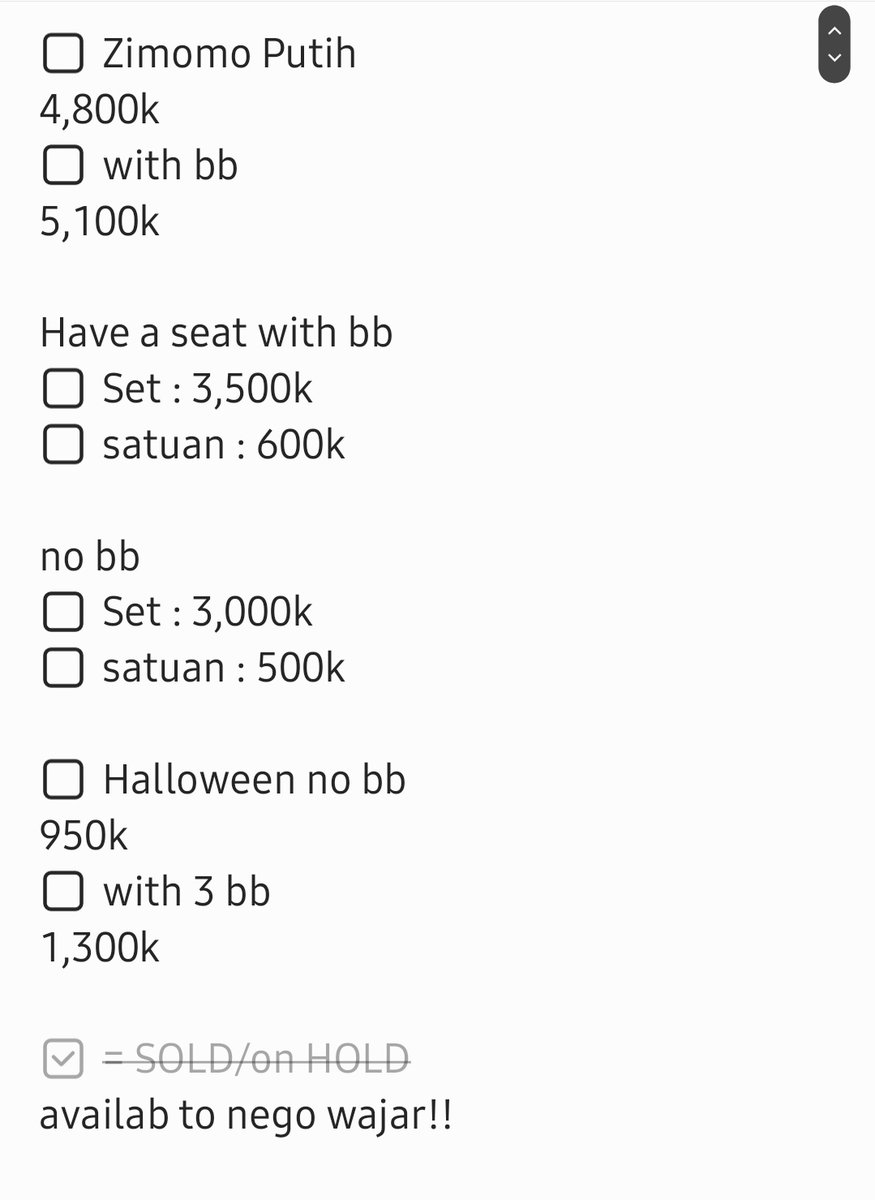 meeddley's tweet photo. WTS JASTIP POP MART 3 NOVEMBER

hot items price in pict
avail 🍊 dan COD Gancit, Depok,  jaksel 
wajib bookslot dan DP!!
✅️refund 100% jika tidak dapat 
✅️grup WA dan LINE
dm untukk nego 🤗

jasa titip war tiket popmart zimomo labubu fall in wild wts wtb halloween pronounce https://t.co/omf8bjJF0g