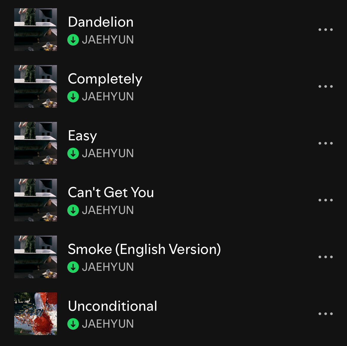 chirinhae's tweet photo. most people dream they can have a discography this good https://t.co/mMSwA4WX64