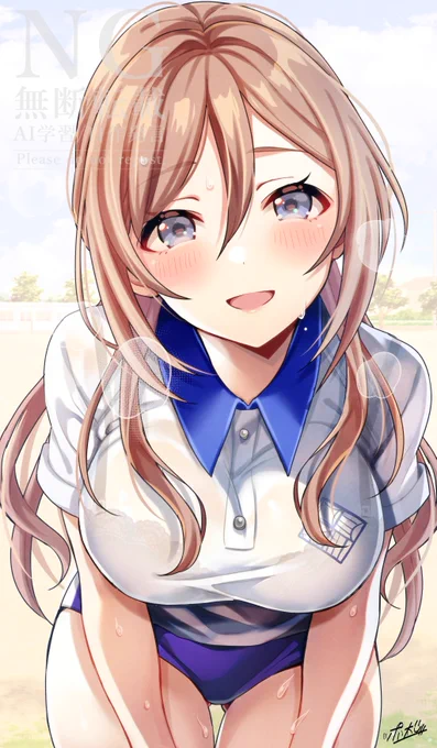 背景ありも描いてたんだぁ…(どっち載せるか最後まで迷った) ぴくしぶの方で「ブルM」というタグ付いてて最高!となりました(作文) 