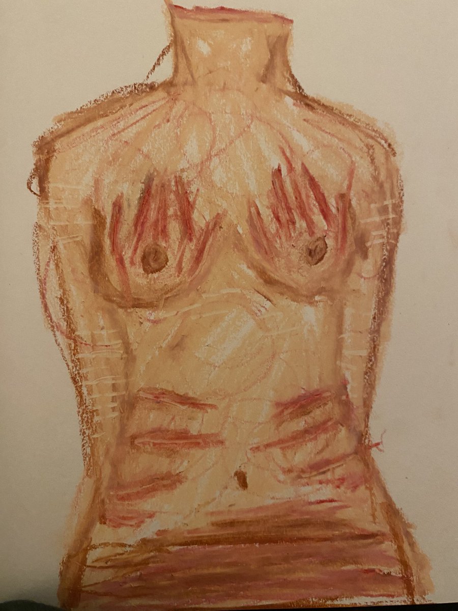pissomad's tweet photo. listened to adrianne lenker too hard and broke out the oil pastels https://t.co/42sNe8uw3R
