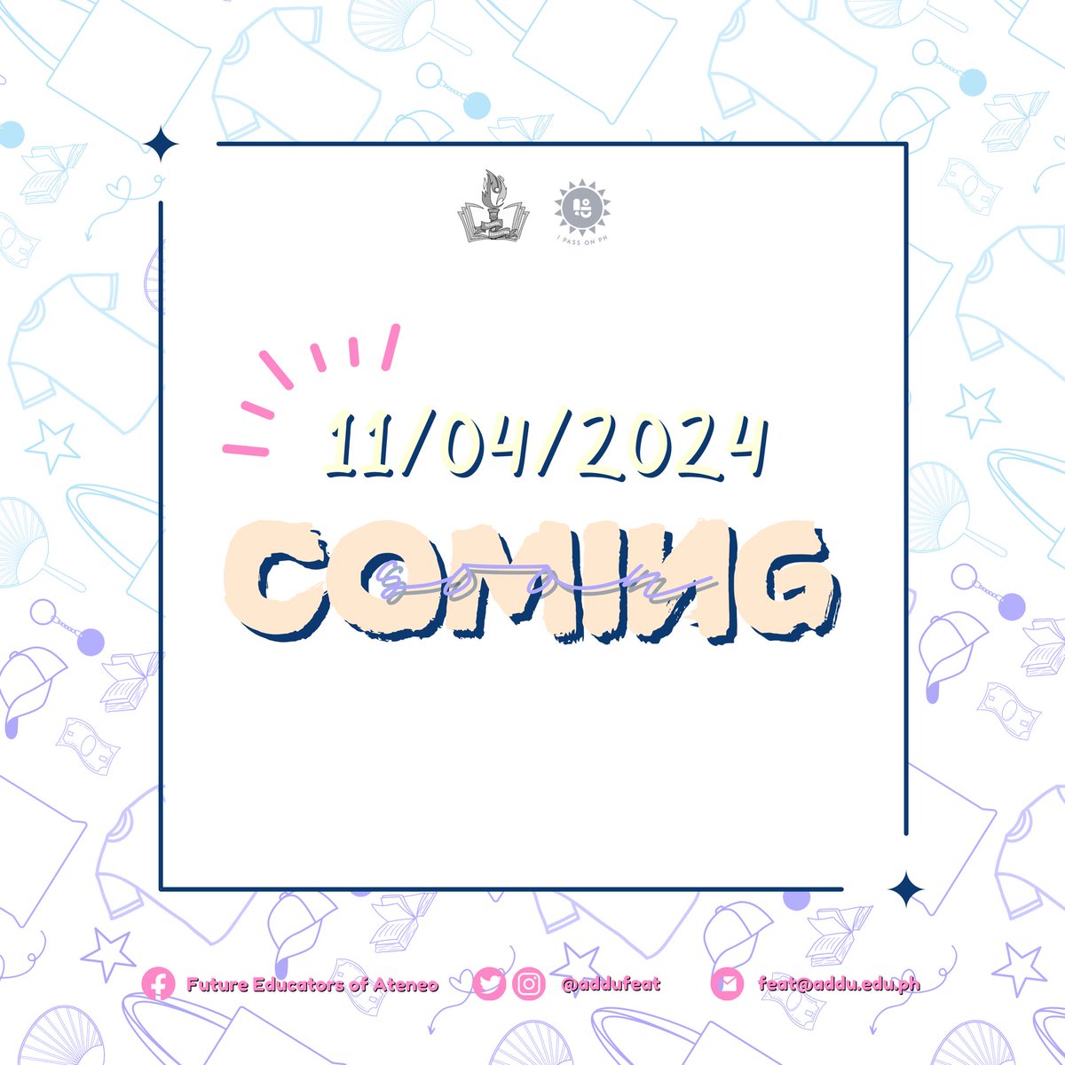 ipassonph's tweet photo. 𝟏𝟏/𝟎𝟒/𝟐𝟎𝟐𝟒

Coming Soon… https://t.co/vuuNr9pf5A