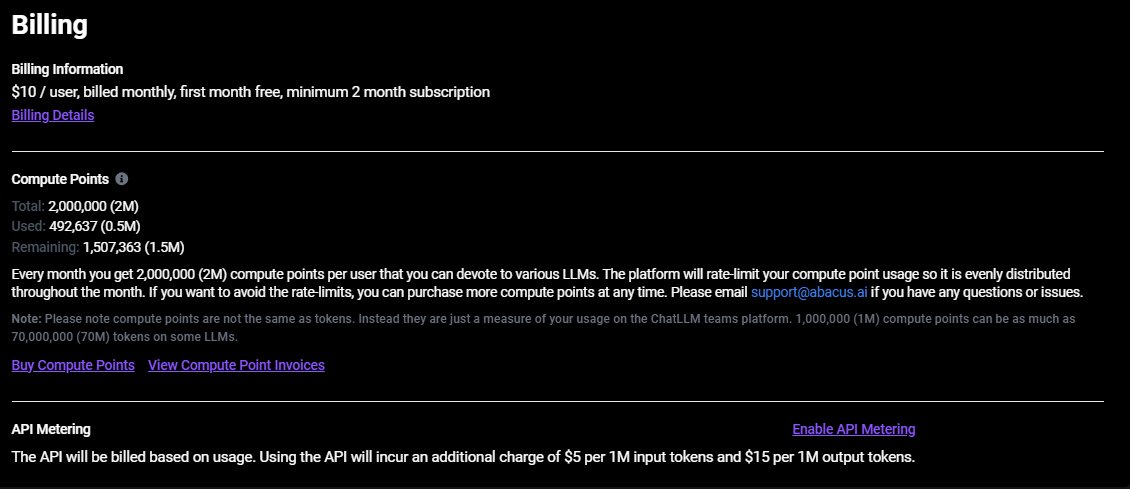 CryptoWhale371's tweet photo. @clcoding I regret to subscribe. 
2M monthly and I used 0.5M in 3 hrs.
ChatGPT is still cheaper with 20$ monthly. https://t.co/0EoPZLVLQ2