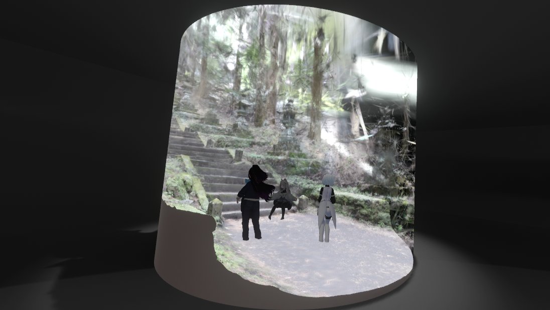 zio029's tweet image. VoxelKeiさんの #Spatialography におじゃましました!
題の通りガウシアンスプラッティングを使用した様々な空間的グラフィックの作品を拝見することができました!
新感覚の画風作品で、次世代の写真撮影技術を目の当たりにできて大満足です!