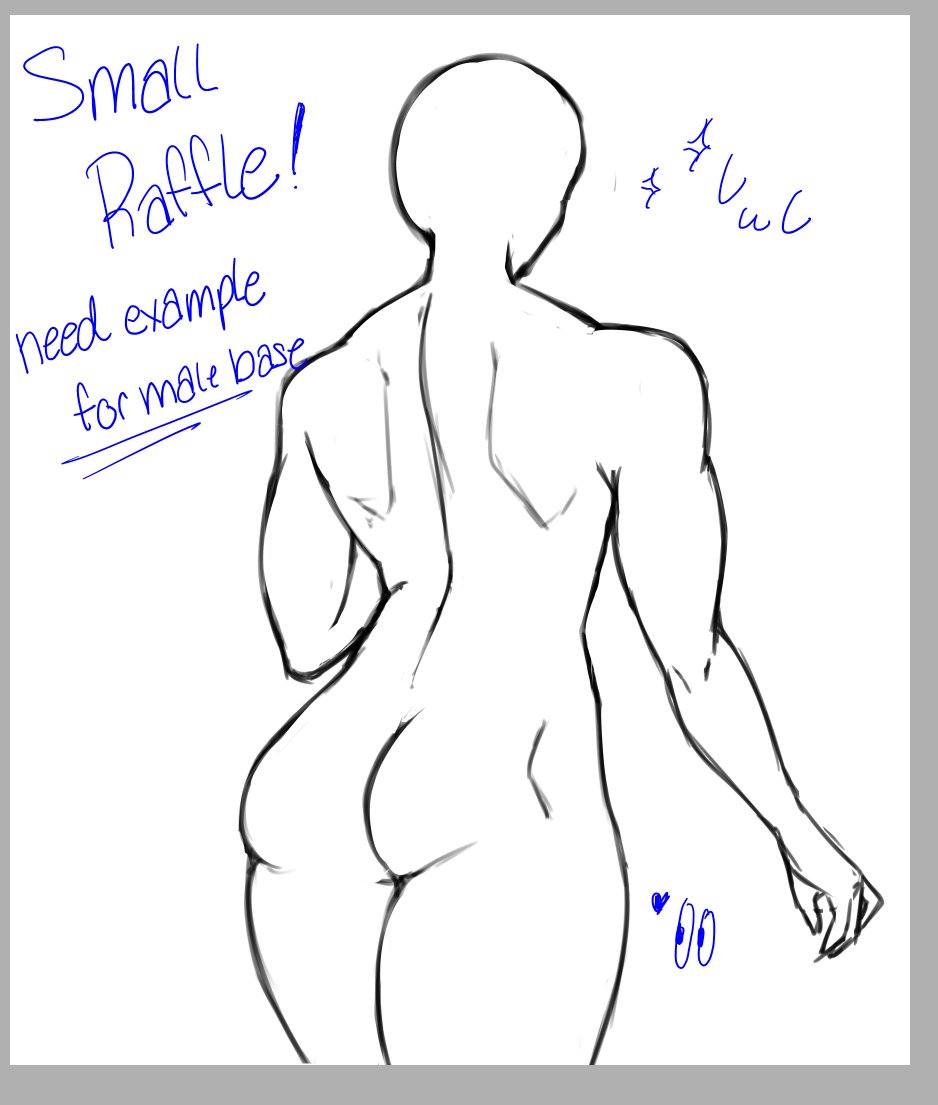 I need an example for the male booty ych! 🍑✨

rt + drop png to enter! 😊
follows appreciated 💕
ends in 24 hrs.