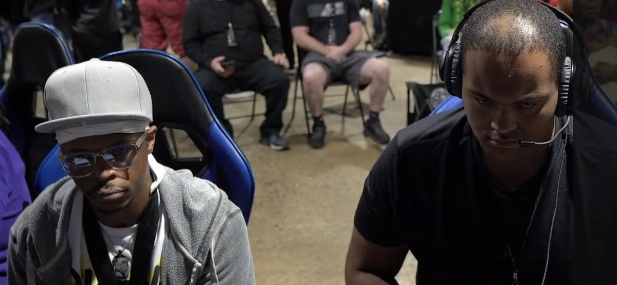 kevinmorris470's tweet photo. Man this amazing Kiana player kicked my ssa😂. Amazing player non the less. Had an amazing time and got 2nd in Killer instinct ❤️🎉 https://t.co/BqhZuQyuFO
