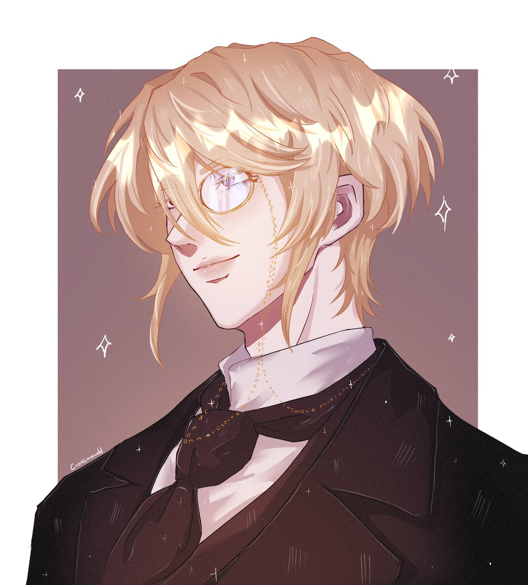 YES YES YES YES YES. 🧐

((คุณวิลเลียม+แว่นตาทำผ้มรู้สึกเสียชีวิต 🎩😭✨))

#yuumori #WilliamJamesMoriarty