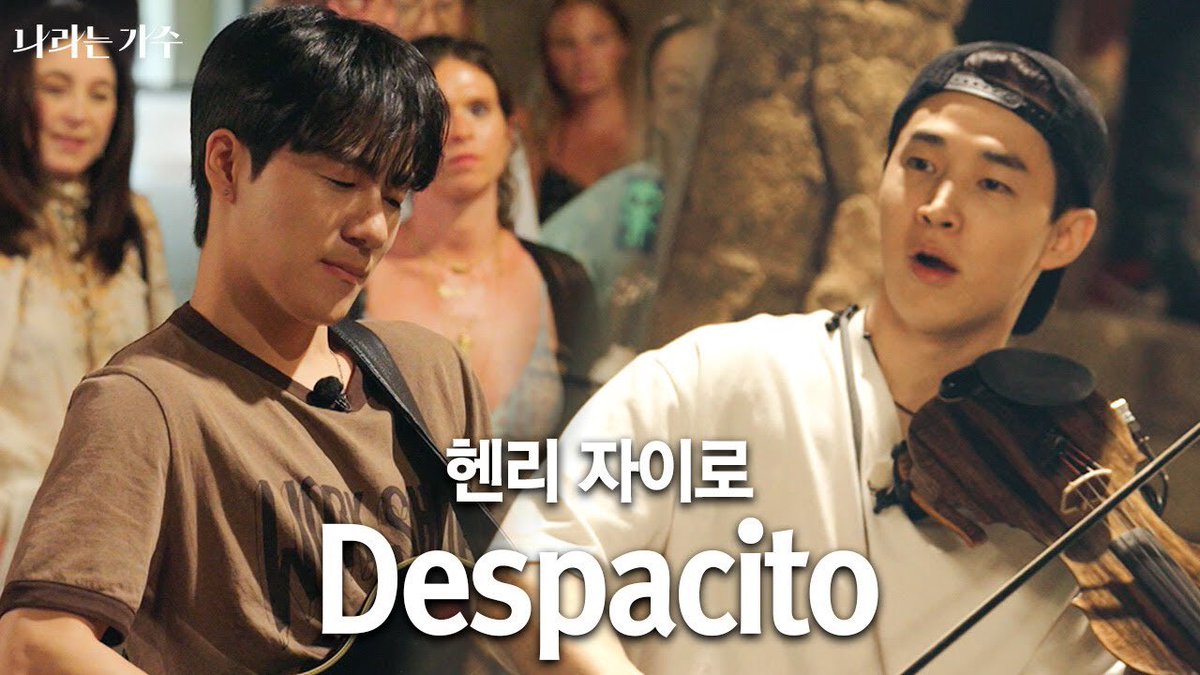 ShekyChiii's tweet photo. 헨리(Henry) - 'Despacito' in Spain | 나이&amp;국적불문 떼창을 이끌어낸 헨리의 바이올린 연주는?  | #나라는가수 

https://t.co/WEUv8BWesq https://t.co/MLPWAaJYCI