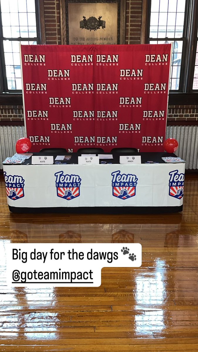 coachendy's tweet photo. Great day for our program! Team Bossinas took game 3 to win the fall World Series. Then celebrated our Team Impact player, Nate Filmer, signing his National Letter of Intent to officially be a Bulldog 🐾♥️ #DeanDifference https://t.co/CnbxtG5uFY