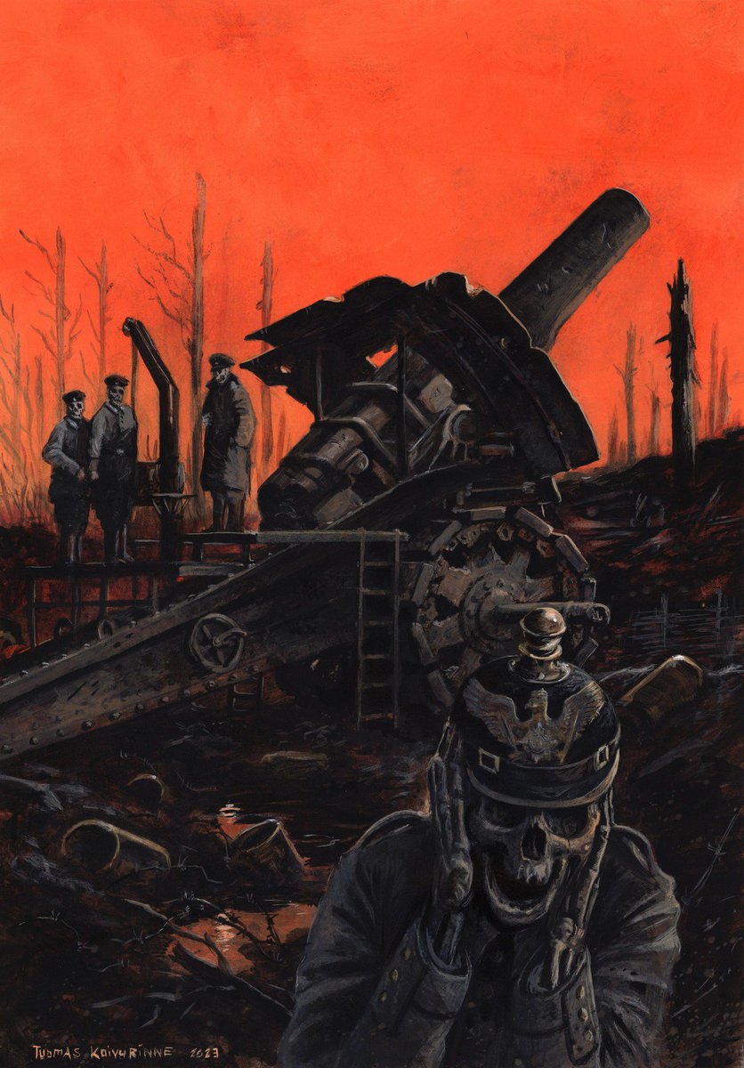 eternalfilth's tweet photo. artwork for the band “kanonenfieber” https://t.co/lEWAyd59EG