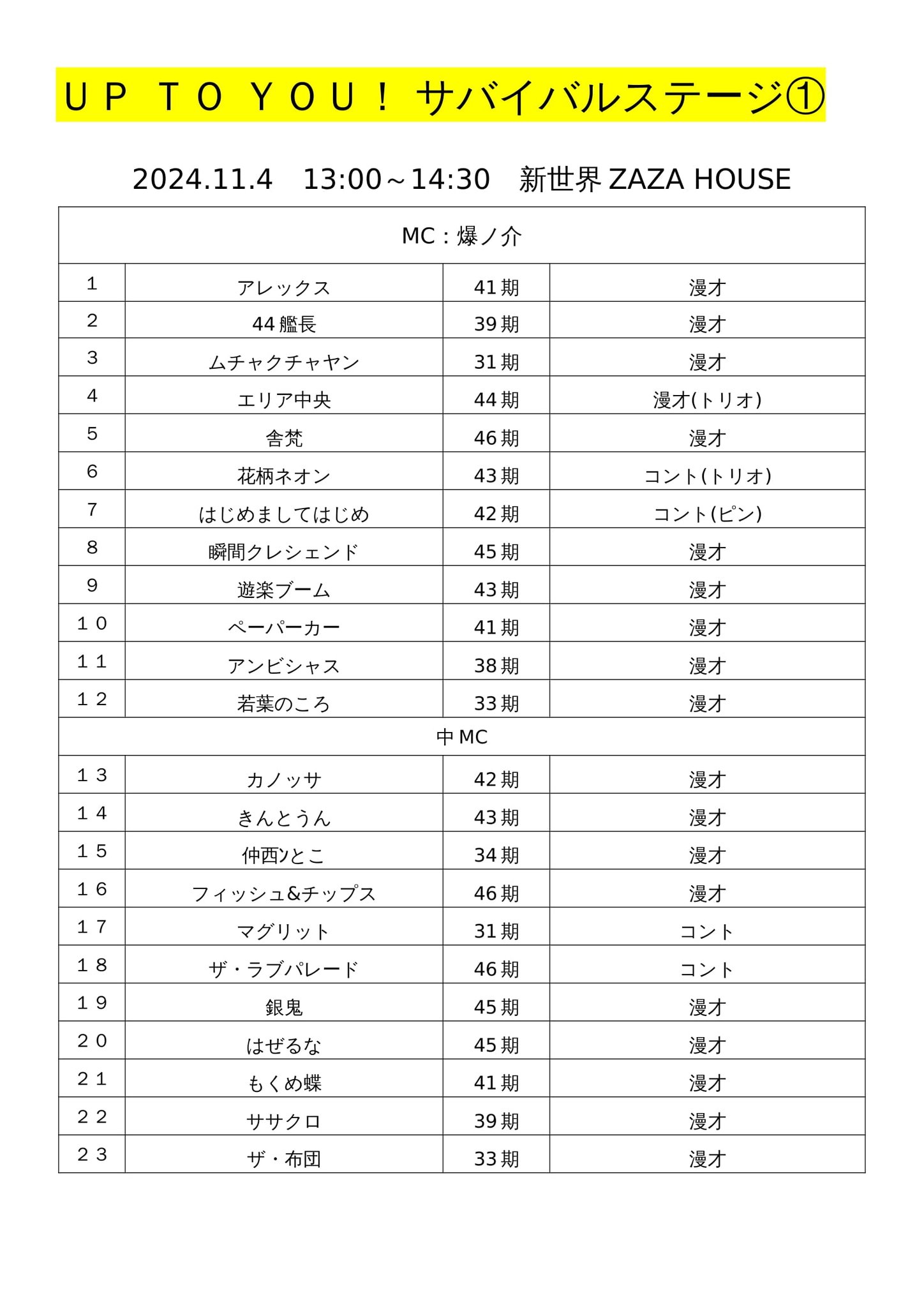 公式】UP TO YOU! on X: 