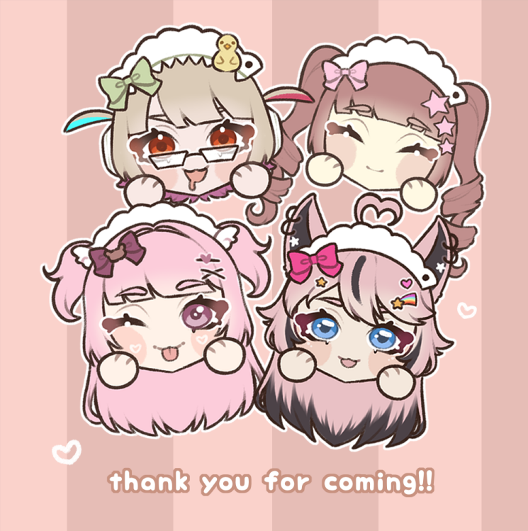 napdraws's tweet photo. Thank you for coming to MOE Autumn Spices!!
This was my first event ever.. so I apologize for being a goofy lil guy at points but hopefully I made you smile. :3
I drew the chibi heads for the vtuber specials - I hope you liked them!!!
#MOEzart #MaidsOfEngland https://t.co/84YK271Uv4
