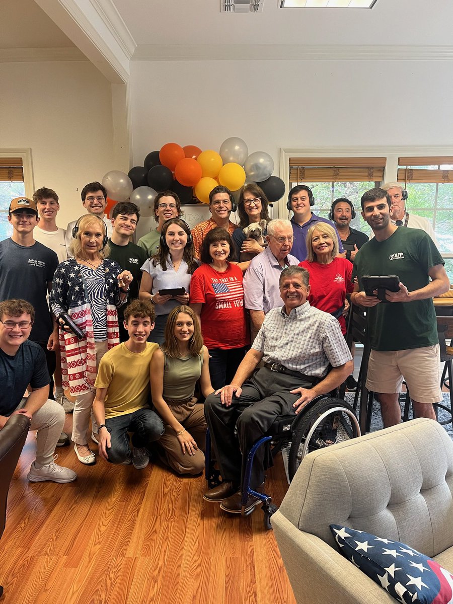 AFPLouisiana's tweet photo. Huge shoutout to our amazing team at AFP LA! With the support of LA State Rep. @DIXONMCMAKIN we dialed up over 5,000 voters today in crucial races across Ohio and Pennsylvania! ππͺ We finished our final #NationalDayOfAction strong! π #VoterEngagement #TeamAFPLa #2024Election #Grassroots @AFPAction @berniemoreno @DaveMcCormickPA