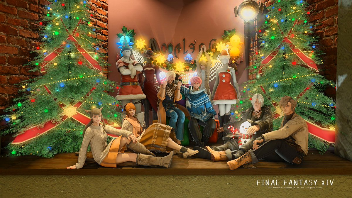 tomotan17's tweet photo. ハロウィンも過ぎ去り
少し早いけどクリスマスに
模様替えがちょうど終わった時に
皆さんが遊びに来てくれたので
記念にパシャリ！！
#おはミコ #tomoStudio #Calat https://t.co/c8CqYdHpsd