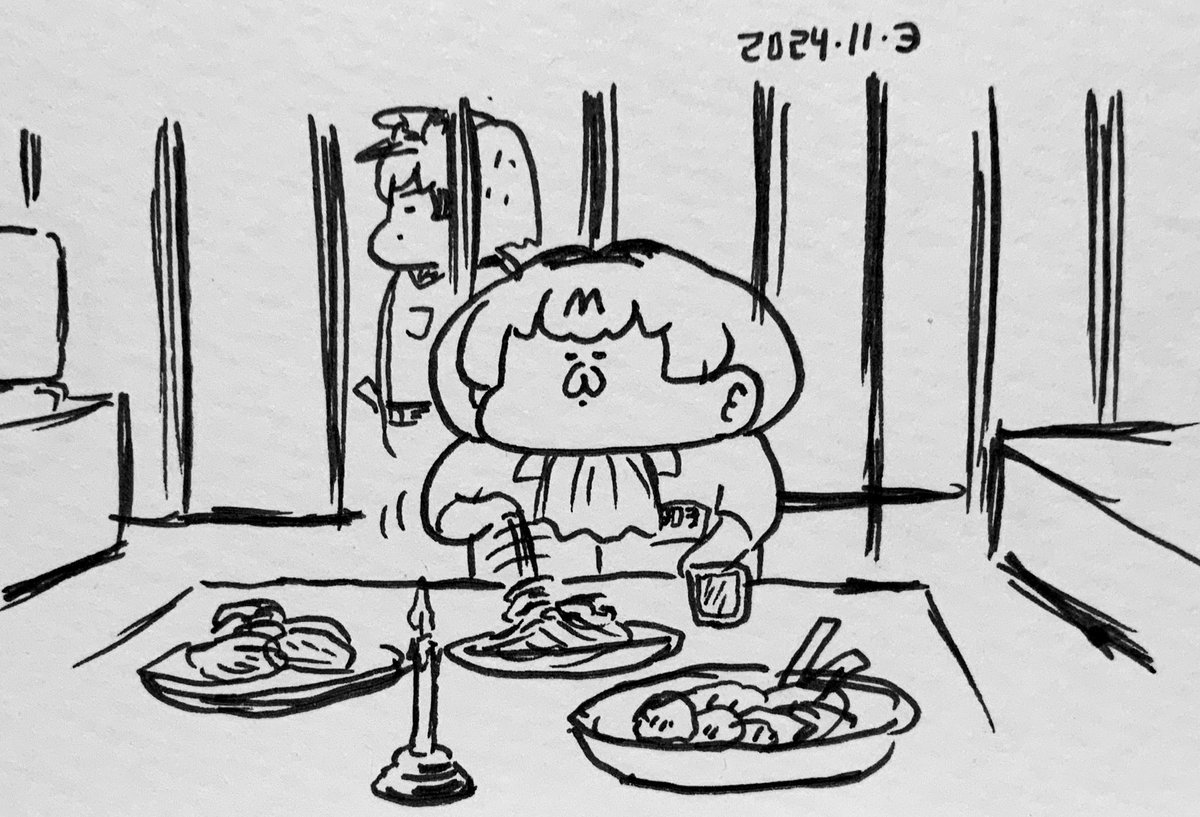 食事をとる303 
