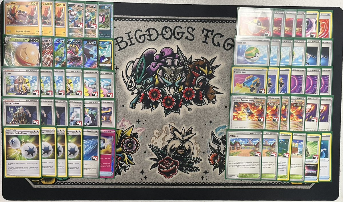 supporthimbo's tweet photo. THE KLAWF BROTHERS MADE TOP 4‼️‼️ Bryce and I got 2nd and 4th respectively at the Stormcrow Q2 Cup running the same beautiful 60. Excellent play for today +32CP +$30 #BIGDOGSWIN https://t.co/gujNPupHki