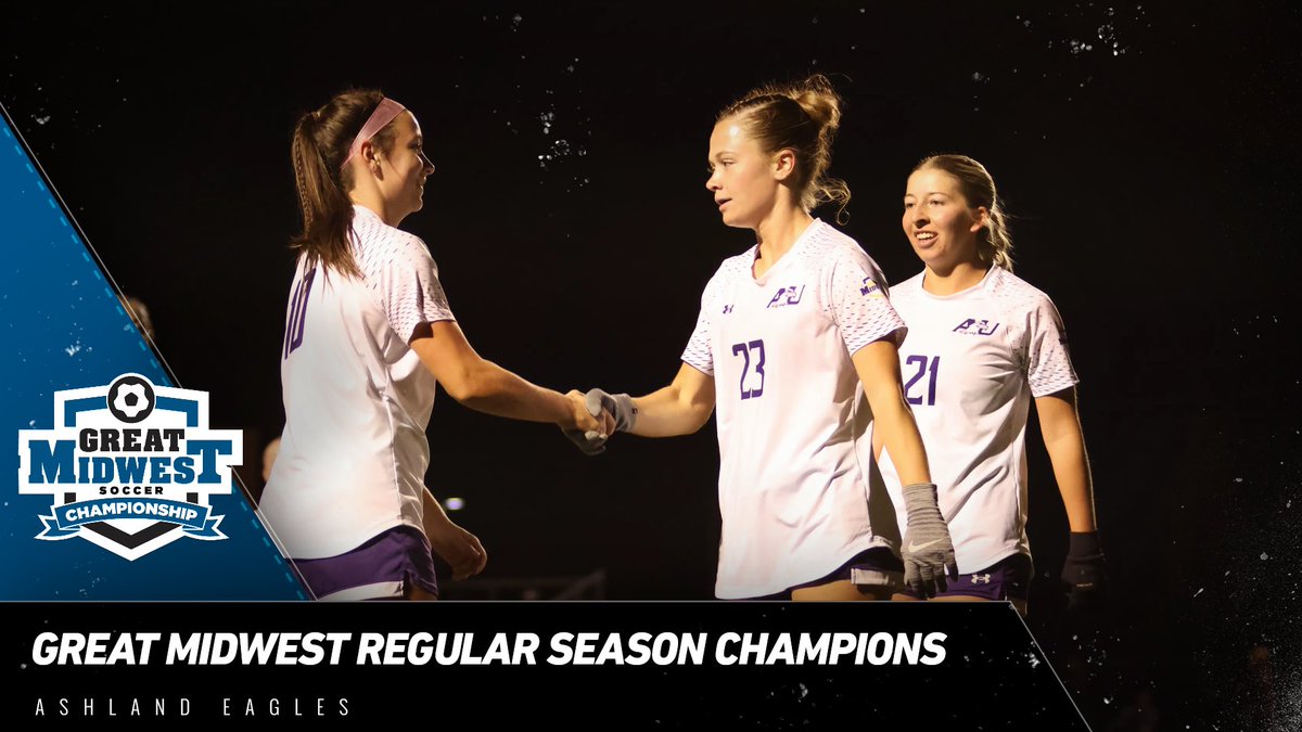 regular season champs 🤝 <a href="/AUEaglesSoccer/">AU Women's Soccer</a>