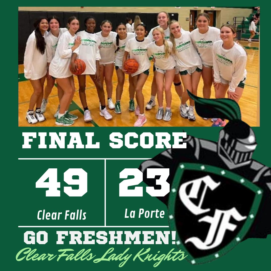 GigiReddinger's tweet photo. Game One was a W 🖤⚔️💚🏀 Let’s Go Lady Knights
#cfhs #iseeufreshman #ladyknights #tagyourknight #basketball https://t.co/hqwHZxnuOU