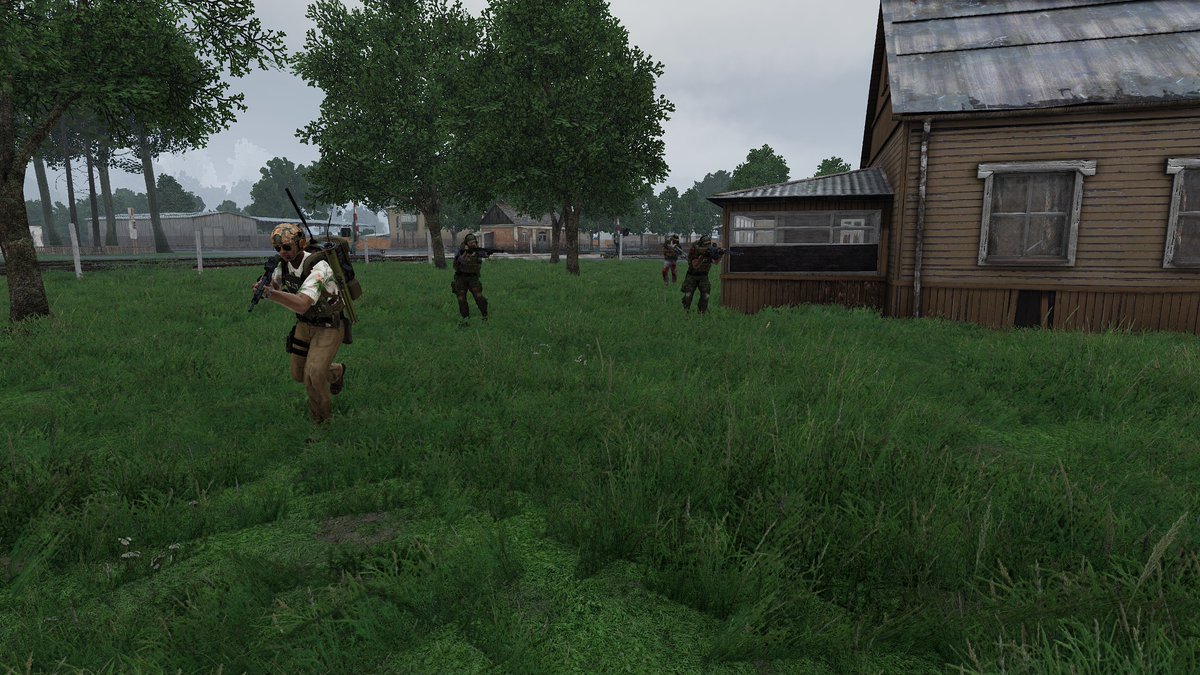 CTFArgusArma's tweet photo. Argus  with limited equipment head back into the city after the Russian assault.
After Argus scoured the city for flight computers, they assisted a 'freedom fighter' and established an alliance.

Interested, link in bio. #arma #arma3 #armaplatform
@ArmaPlatform https://t.co/CPjdo6a8JN