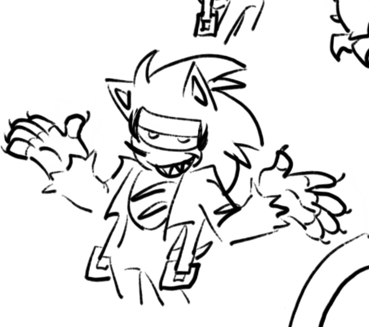 Skellatorph's tweet image. scourge doodles for the mind