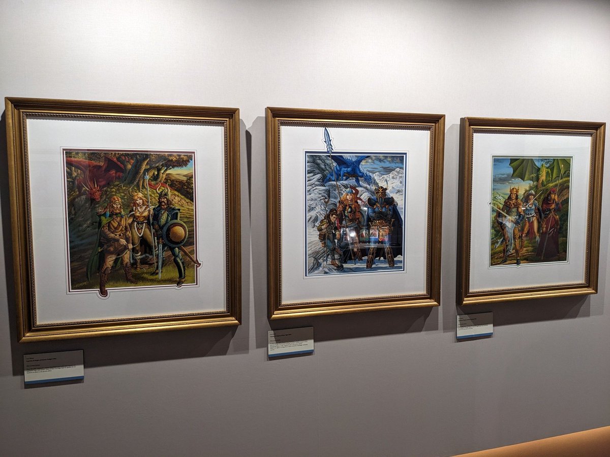 The original Dragonlance Chronicles oil paintings by Larry Elmore!!
#FantasyArt