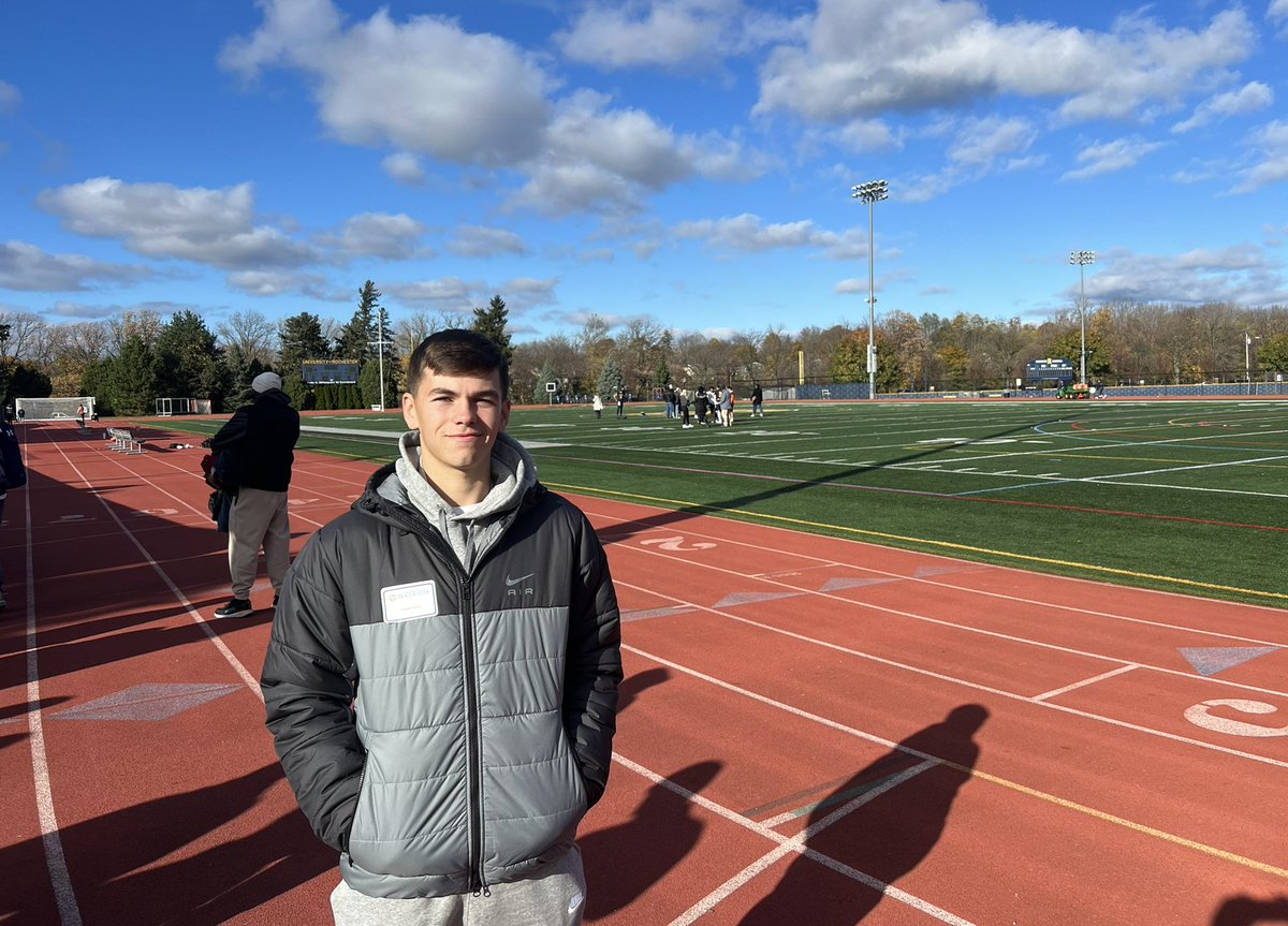 Jakob_Purdy's tweet photo. Thank you @IamcoacHHeav for the great game day visit and campus tour. @UofRFootball @CoachRuest @CoachB_Davidson 
Looking forward to staying in contact! https://t.co/5I05mxN79f