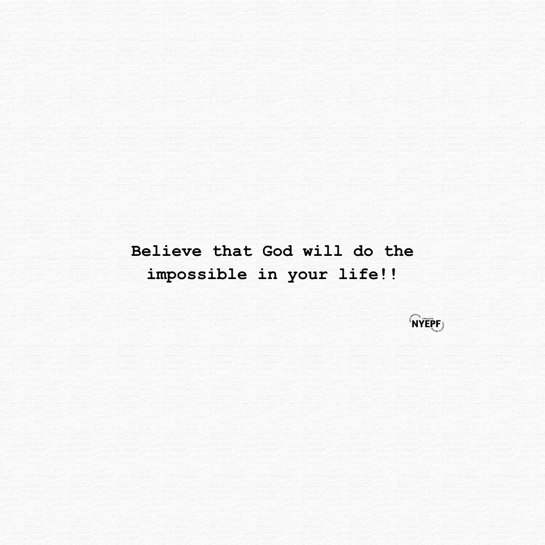 NYEPF_Church's tweet image. Pray more, Believe more, Trust more, Wait more, Expect more, and Depend on God more...
Amen🙌
#BelieveInJesus #praytojesus #TrustInGod #WaitOnGod #ExpectMore #DependOnJESUS #bibleverse #biblequotes #biblestudy #bibleverseoftheday