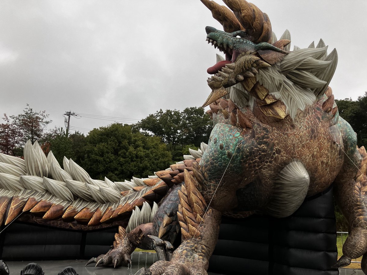 【公式】モンスターハンター・ザ・フィールド in ニジゲンノモリ tweet media