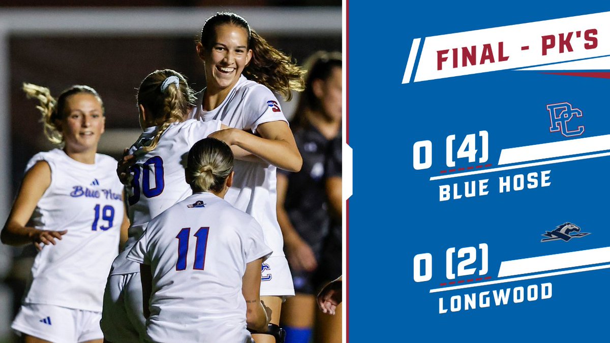 FIRST <a href="/BigSouthSports/">Big South Conference</a> POSTSEASON WIN

FIRST EVER WIN AT LONGWOOD

YOUR BLUE HOSE ARE IN THE SEMIFINALS!!!!!

#BlueHoseWin