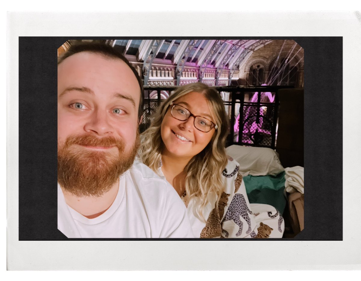 Spent the night at the museum. And it was fabulous🩷🦖 <a href="/NHM_London/">Natural History Museum</a> #dinosnores