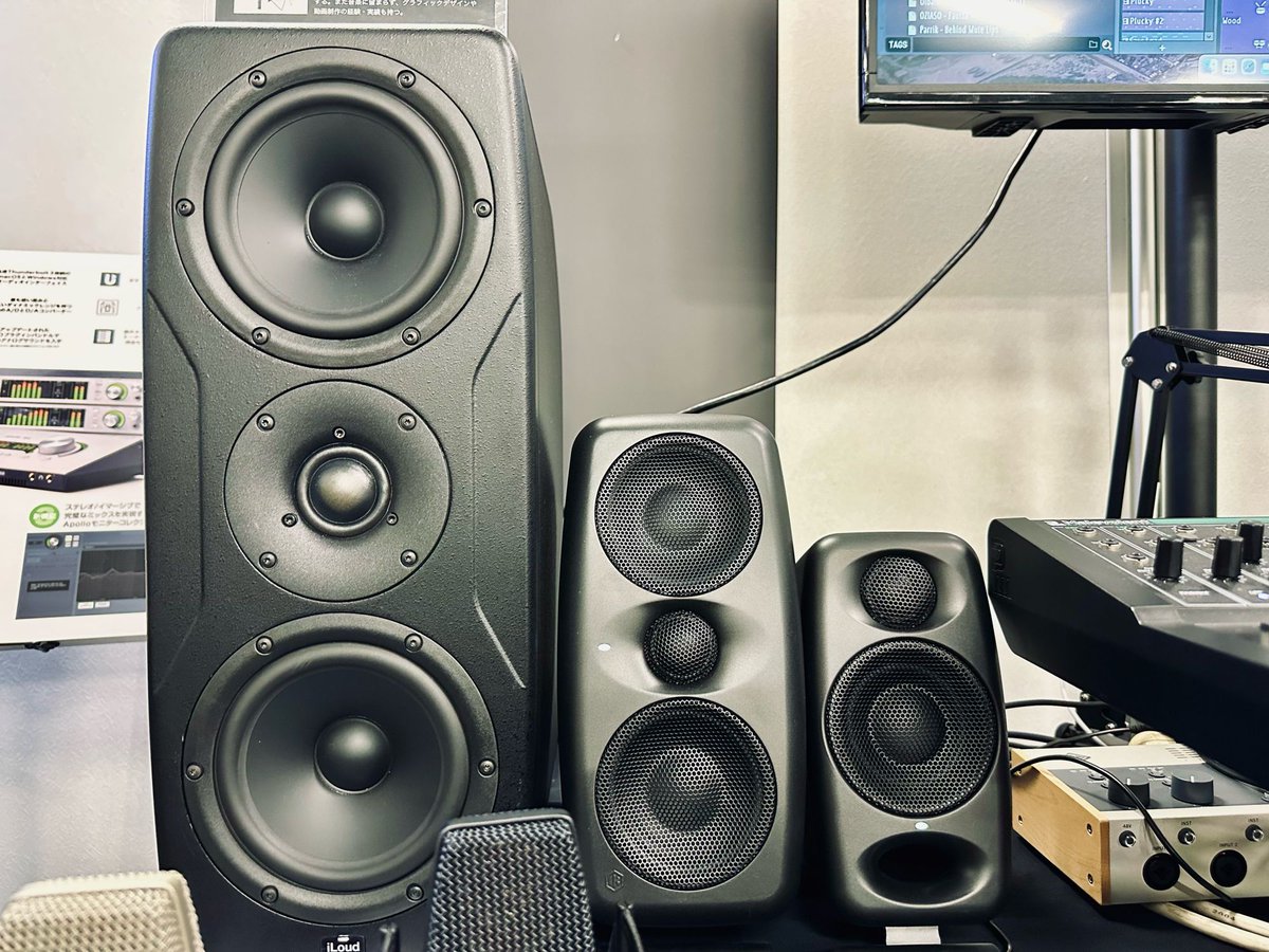ikmultimedia_jp's tweet photo. #iLoud everywhere.
#iLoudPrecision #iLoudMTMMKII #iLoudMicroMonitorPro #iLoudMicroMonitor
#tokyogakkiexpo #tokyogakkiexpo2024 #東京楽器博 #東京楽器博2024 https://t.co/OWl6HgXXnG https://t.co/BS7bUX07ez