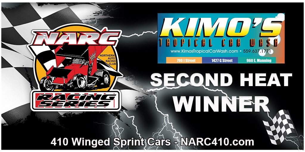 NARC410's tweet photo. KIMO’s Tropical Car Wash Heat✌️winner is @Cole_Macedo18! 🌴🫧

#TributeToGP | @StocktonDirt https://t.co/osYZOFgN9V