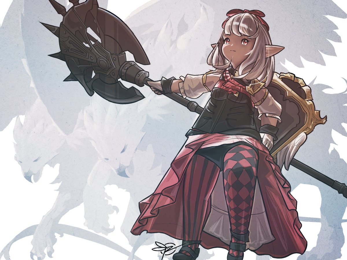 PaffleZ's tweet photo. #Pagaga for Beastmaster! / #ffxivart https://t.co/2YDFMUkhjS