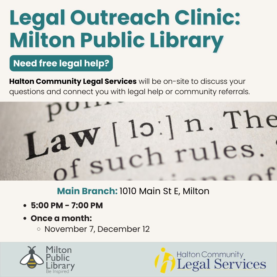 Halton Community Legal Services tweet media