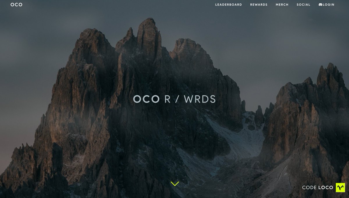 OCO Rewards tweet media