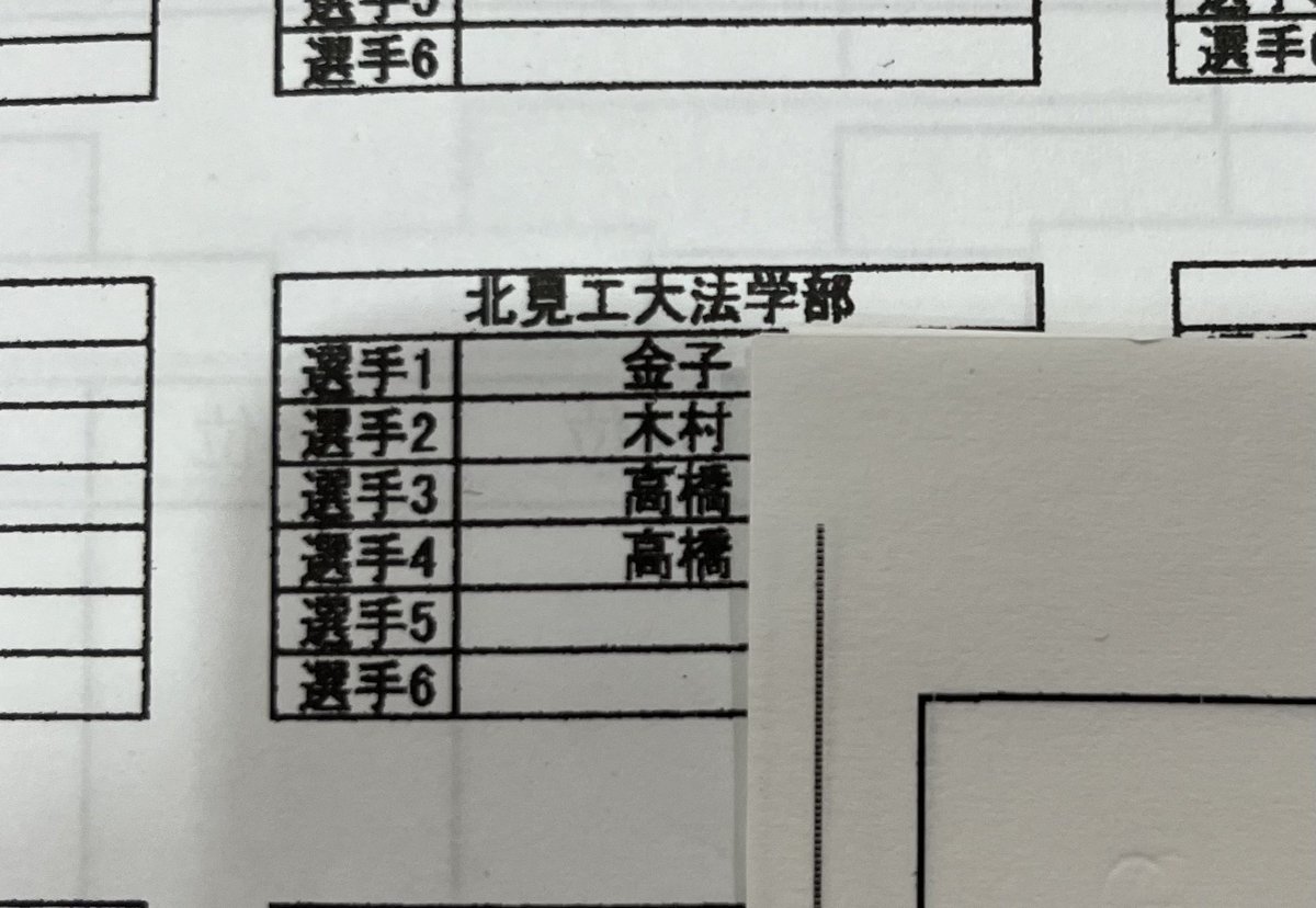 hiro_pon_hiro's tweet photo. 第1回工大オープン団体の部
でござんす https://t.co/fpHo7Hb8Bs