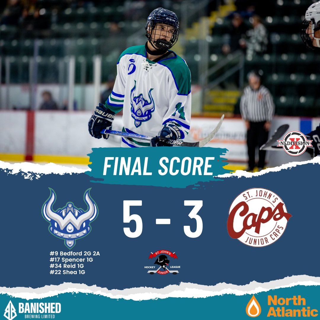 A big weekend for the Warriors as we win back to back games! 

Some big performances over these past two games with Ethan Kelly stopping 53 out of 55 shots on Friday to secure the win against CBN and Myles Bedford with a big 4 point night against the caps!

#warriorshockey