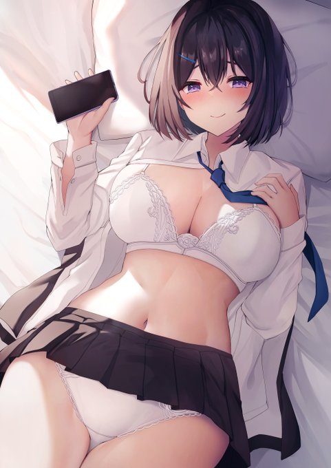 ベッドでお誘いする幼馴染ちゃん 