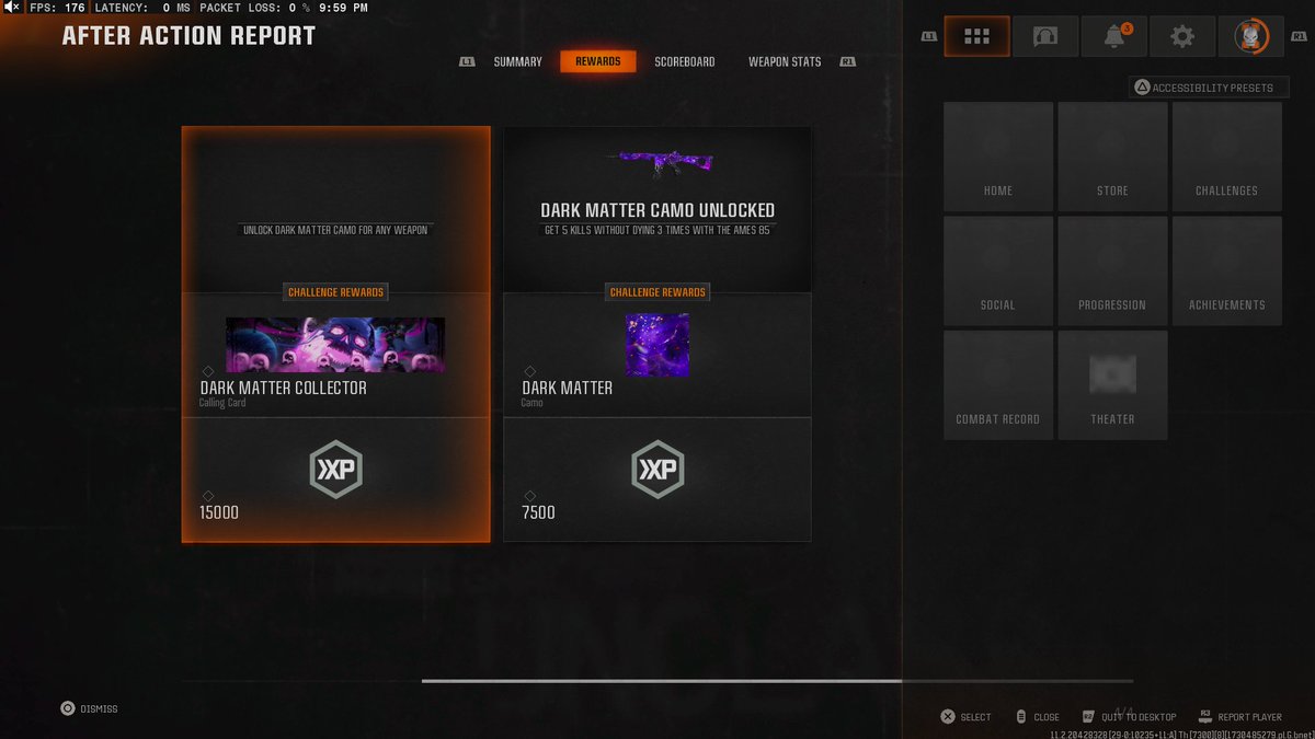 Awak3nV's tweet photo. Dark matter in #bo6 🤯 https://t.co/dKZomm1qzK