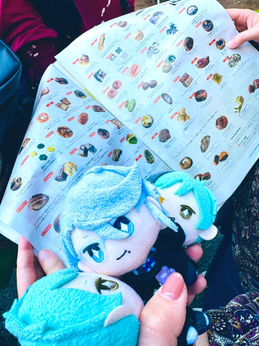 世田谷パンまつり来てる!!オクタぬいたちも偵察