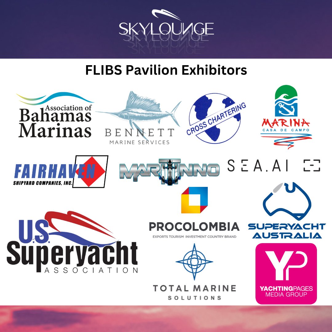 Tomorrow is the final day of FLIBS! Join our team and our wonderful exhibitors for breakfast at 9 am inside the Pavilion at the show.

Find all of our events here: hubs.ly/Q02WkM8P0

#USSA #USSAMember #FLIBS #FLIBS2024 #SkyLounge #marineindustry #superyachts