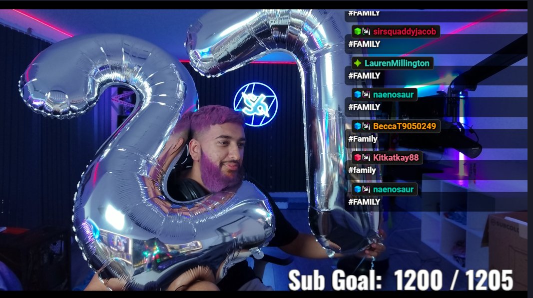 1200+ GIFTED SUBS IN ONE STREAM on My Birthday❤️

HAPPY BIRTHDAY TO ME!! 😭

I AM THE MOST SUBSCRIBED KICK STREAMER FROM THE UK 2 MONTHS IN A ROW 🚀

MY COMMUNITY IS GREATEST AND IM FOREVER GRATEFUL! <a href="/KickCommunity/">KICK Community</a>